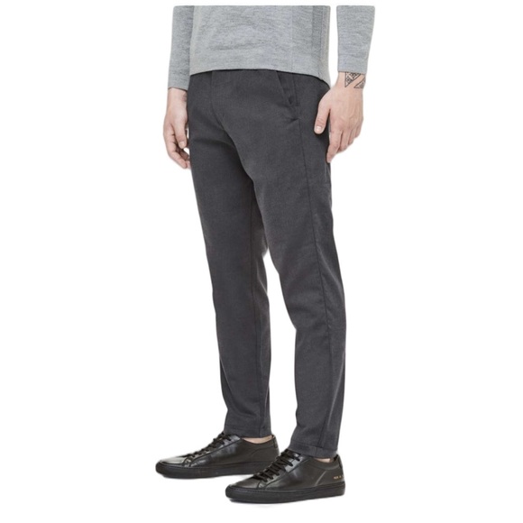Lululemon Commission Pants Slim Mens Wool Charcoal Gray Casual LM5561S Size 31 - Picture 1 of 8